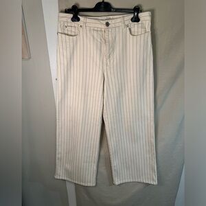 NWOT MaxMara Weekend wide leg jeans. SIZE 14